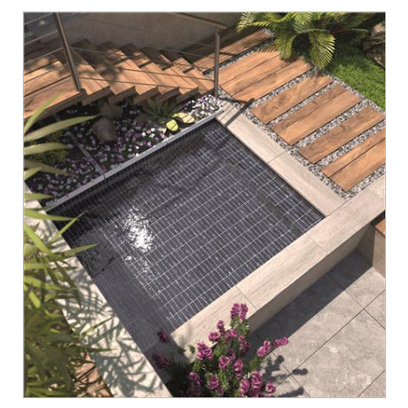 Imperial Cali Porcelain Tile Midnight Glossy 2.5" x 8"