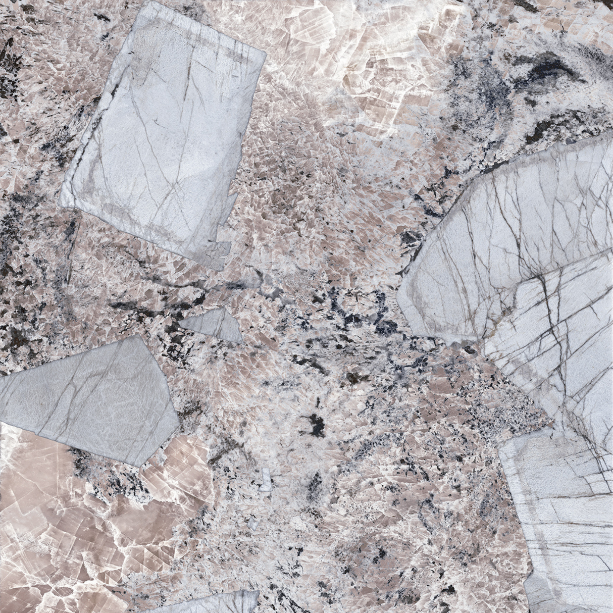 Patagonia Blue Polished Marble Slab