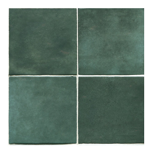 cloe green square tile