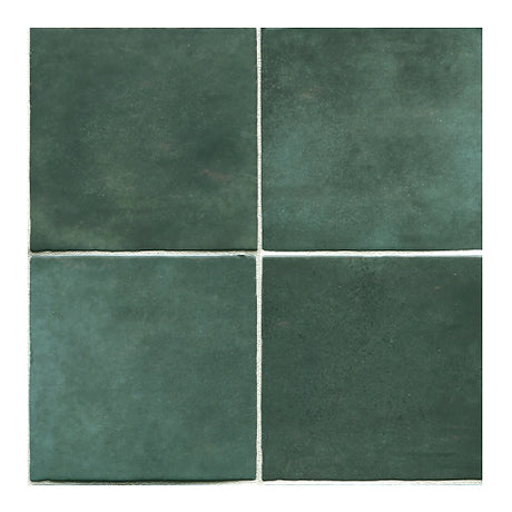 cloe green square tile
