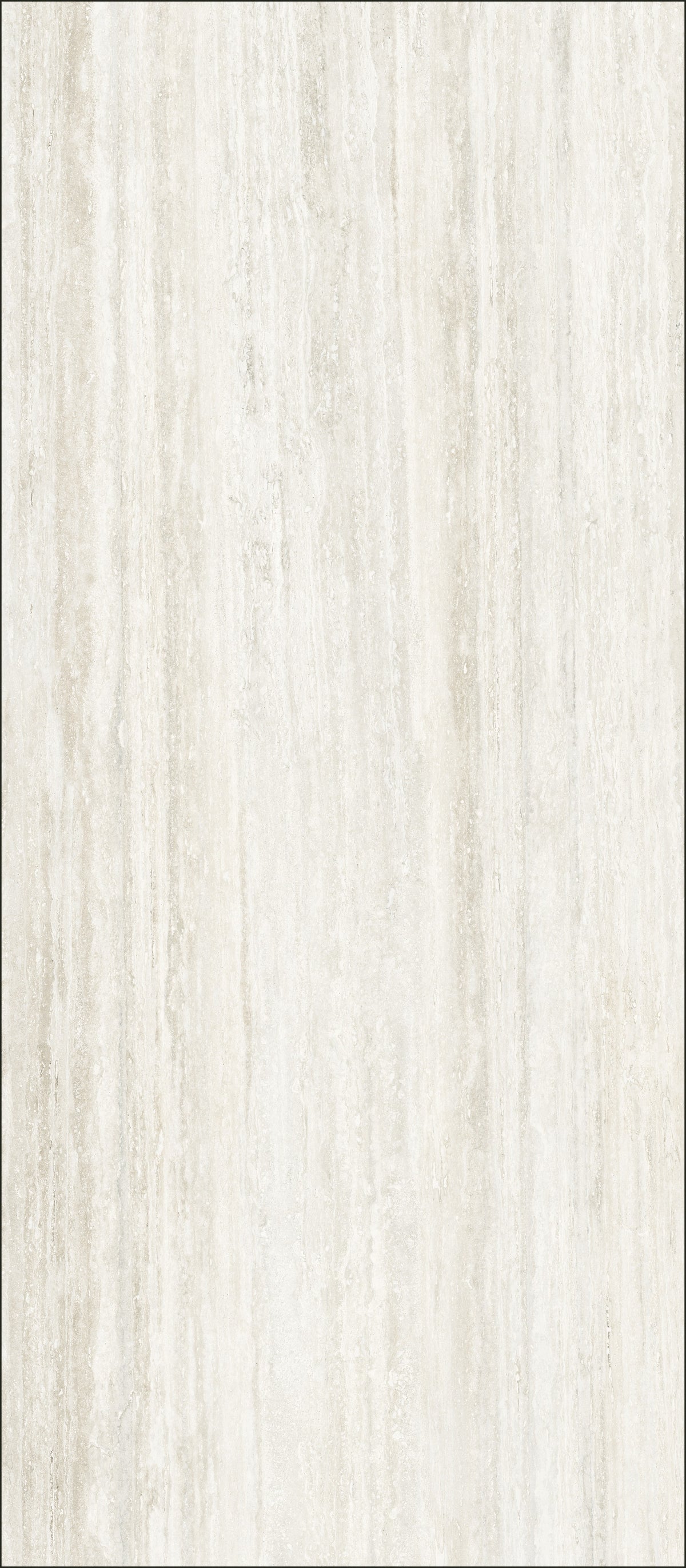 Travertino White Rift Matte 47.24" x 110.24" Porcelain slab