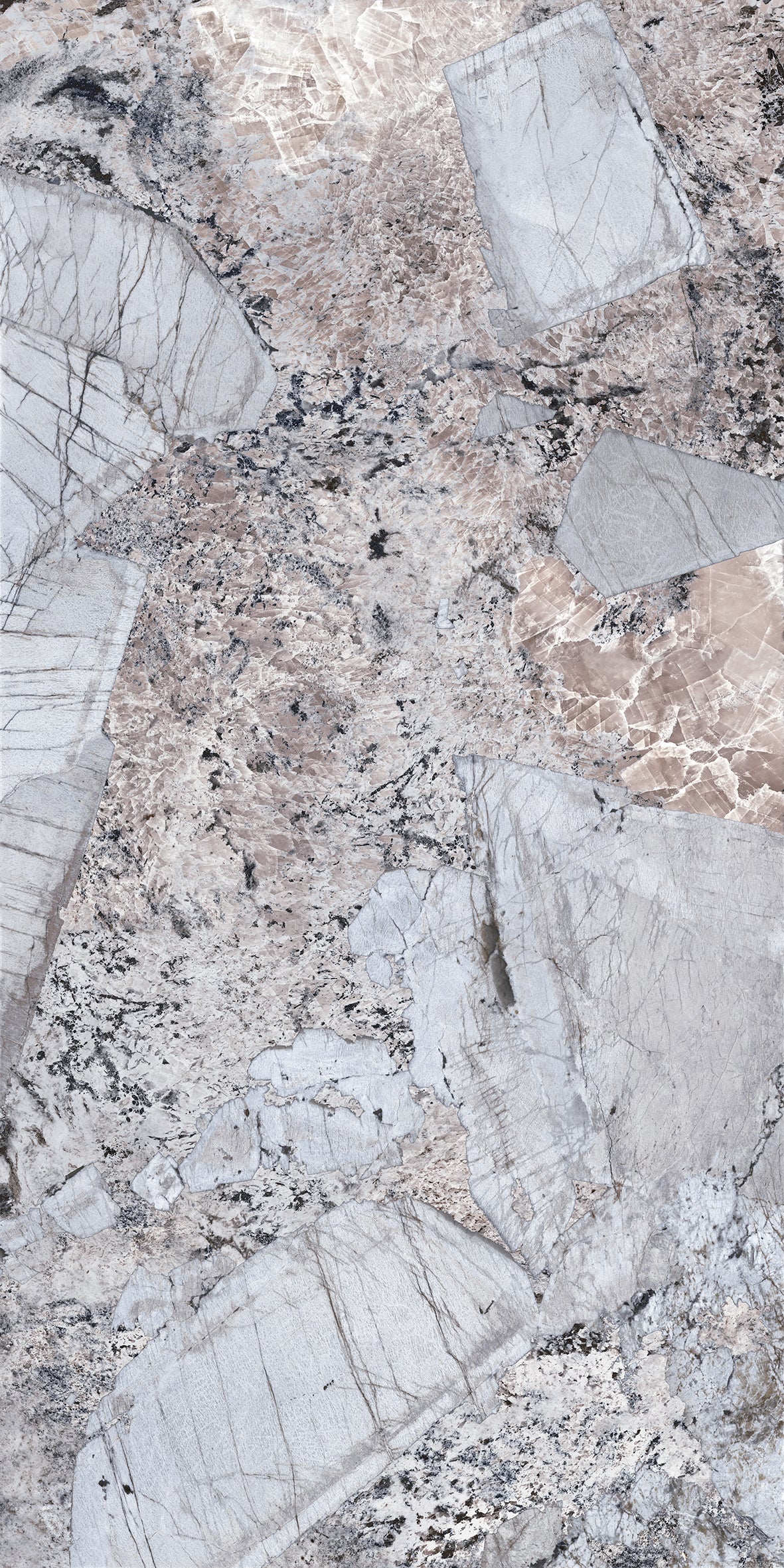 Patagonia Blue Polished Marble Slab