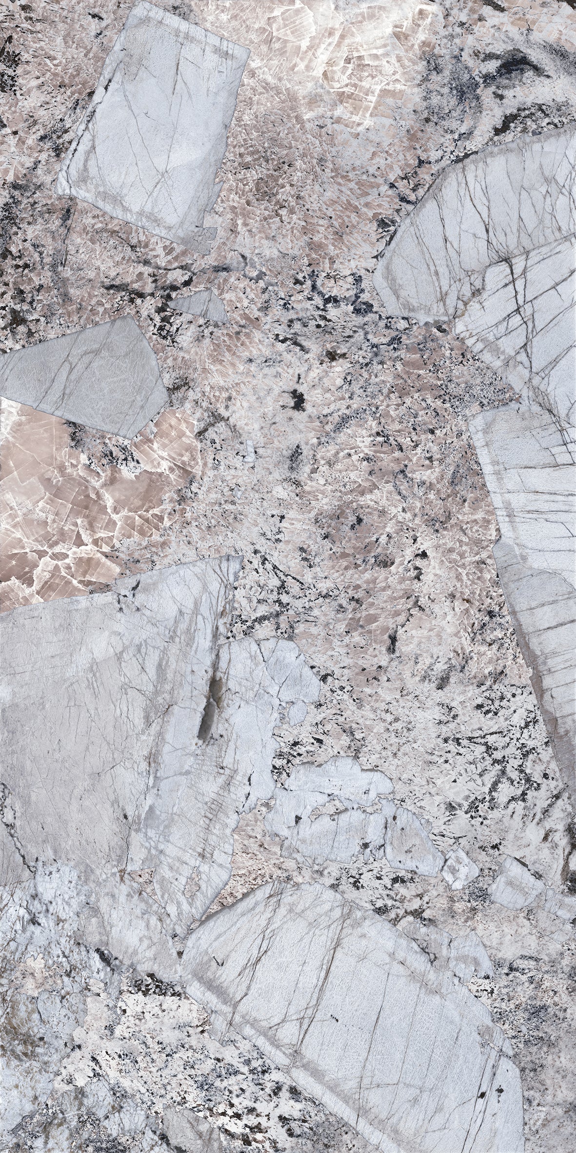 Patagonia Blue Polished Marble Slab