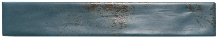2"x12" Rustico Satin Subway Tile navy satin