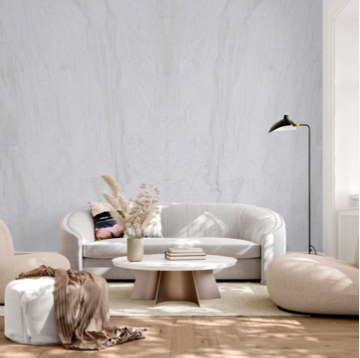 Calacatta Lux Slab living room