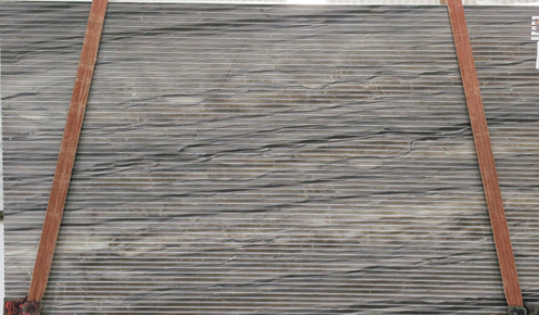 Sequoia Brown Marble Fluted Slab