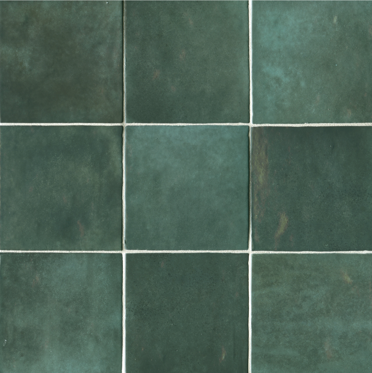Cloe Ceramic Tile in Green 5x5