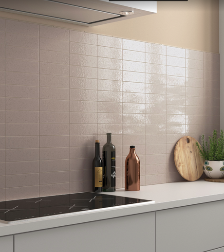 Kalma Morchella Subway Tile 2.5x8 kitchen