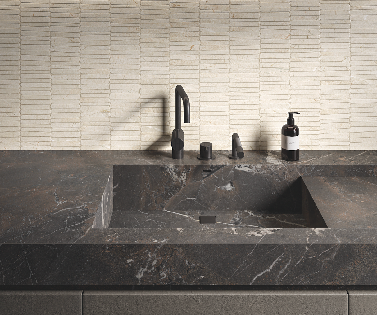 Breccia Imperiale Porcelain Slab Glossy
