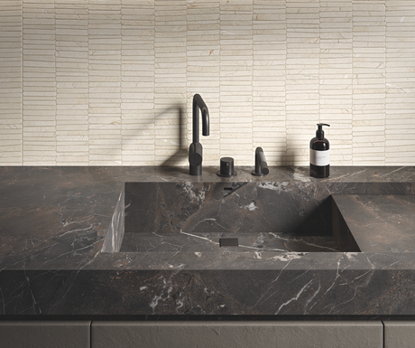 Breccia Imperiale Porcelain Slab Glossy