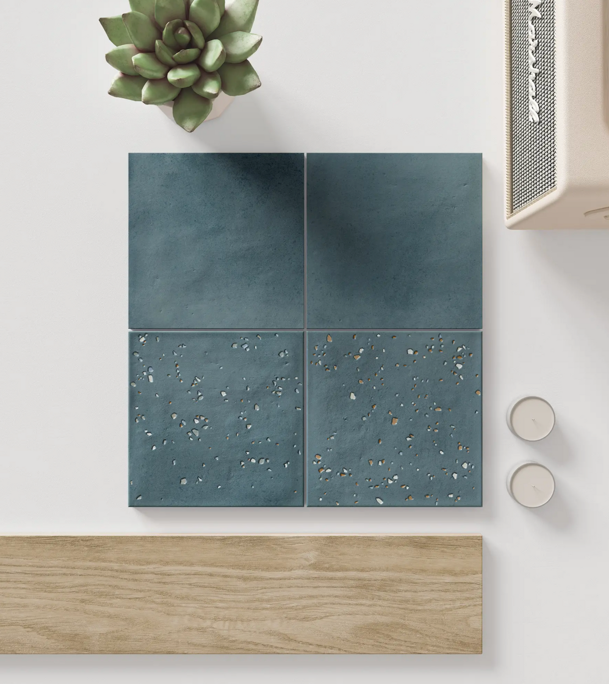 Stardust Ocean Matte 6x6 floor tile