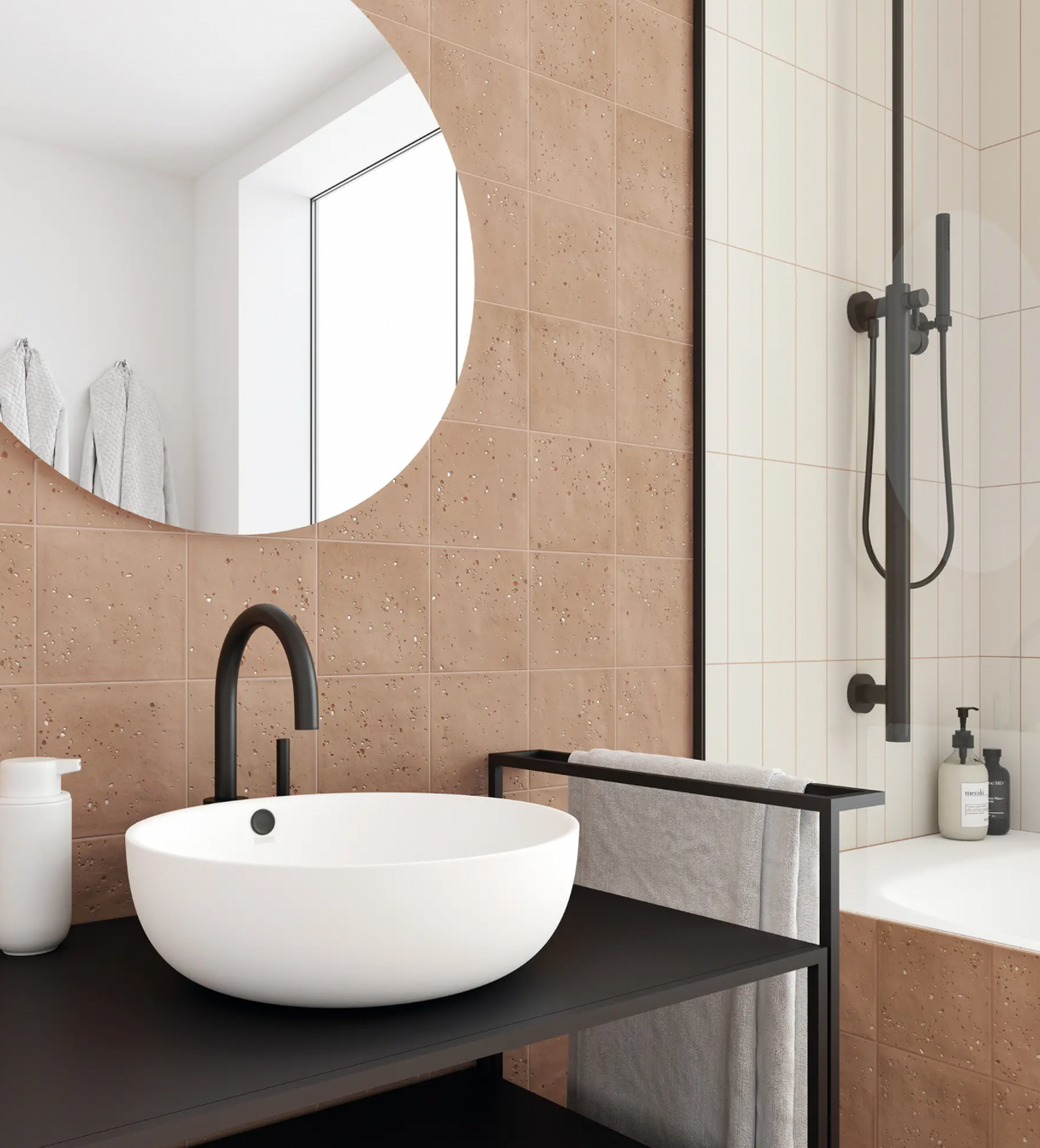 Stardust Pebbles Cotto Matte 6x6