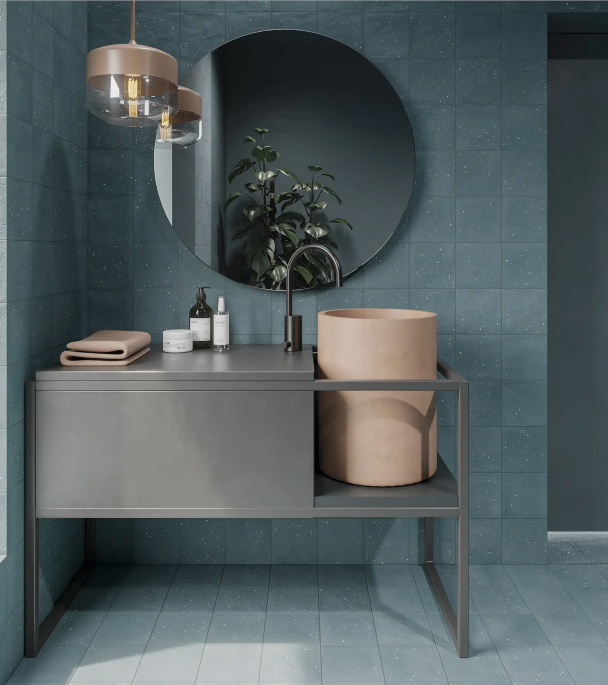 Stardust Pebbles Ocean Matte 6x6