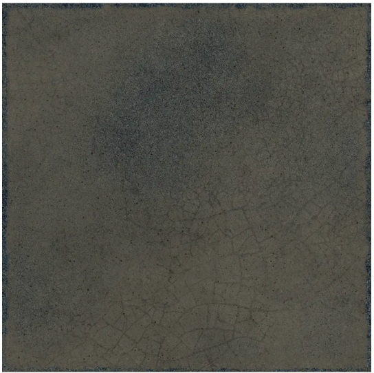 Pottery Square Graphite Matte 6x6 wall tile