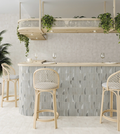 Pottery - Grey Matte Subway 2x6 backsplash tile