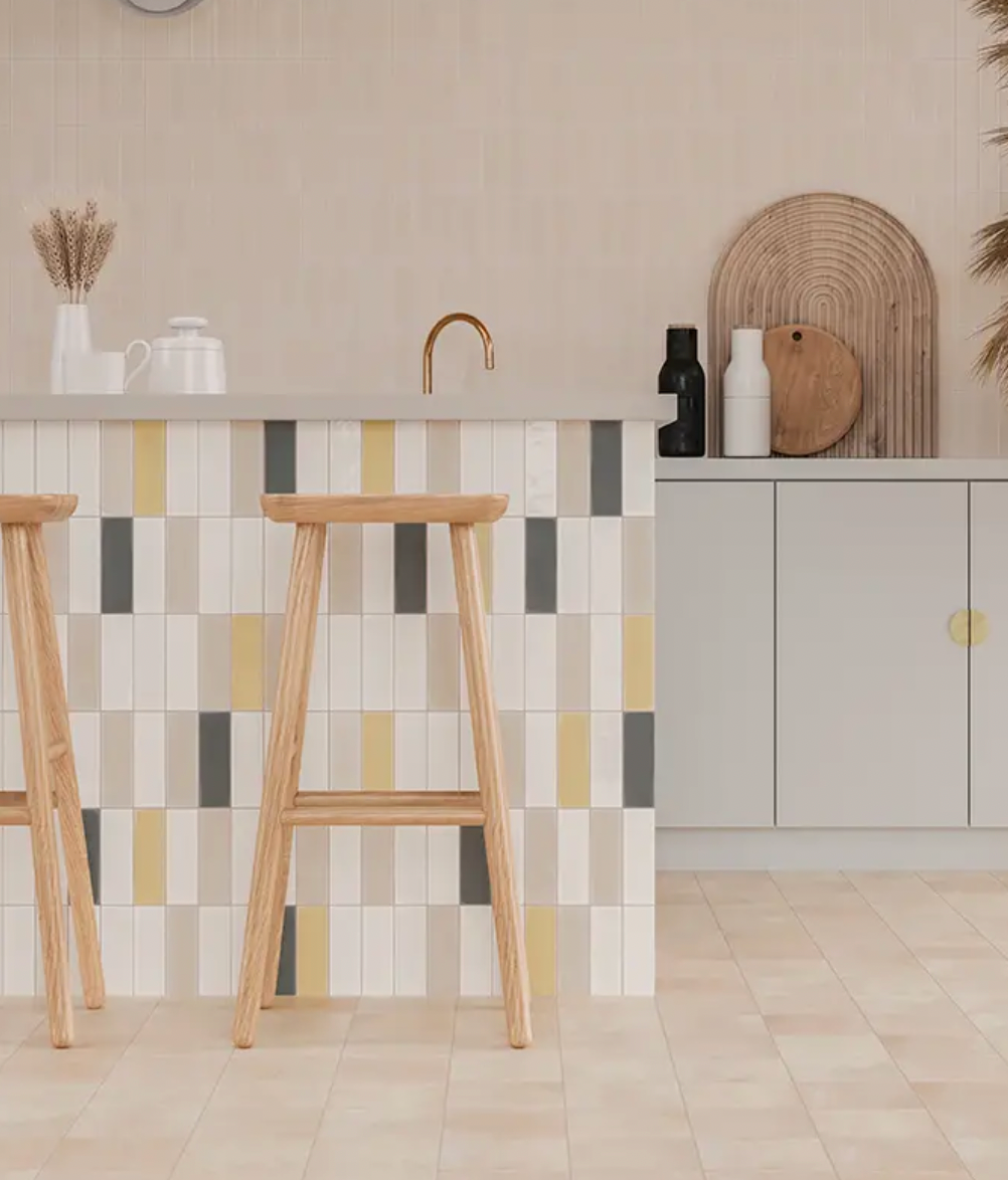 Rebels Matte Popcorn 2x6 floor tile