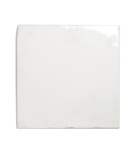 Bejmat Square White Gloss 6x6 tile