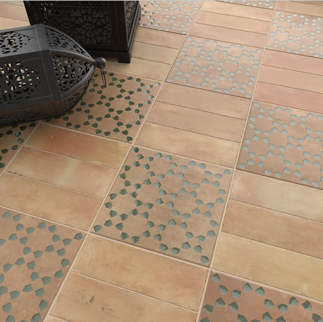 Bejmat Decor Tan Olive Matte 6x6 floor tiles