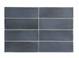 Soco Blue Matte Porcelain Tile 2x6