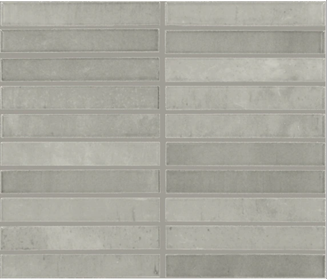 Miramo Oyster Gloss Porcelain Tile 1x6