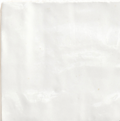 Riad Square - White Ceramic Glossy 4x4 wall tile