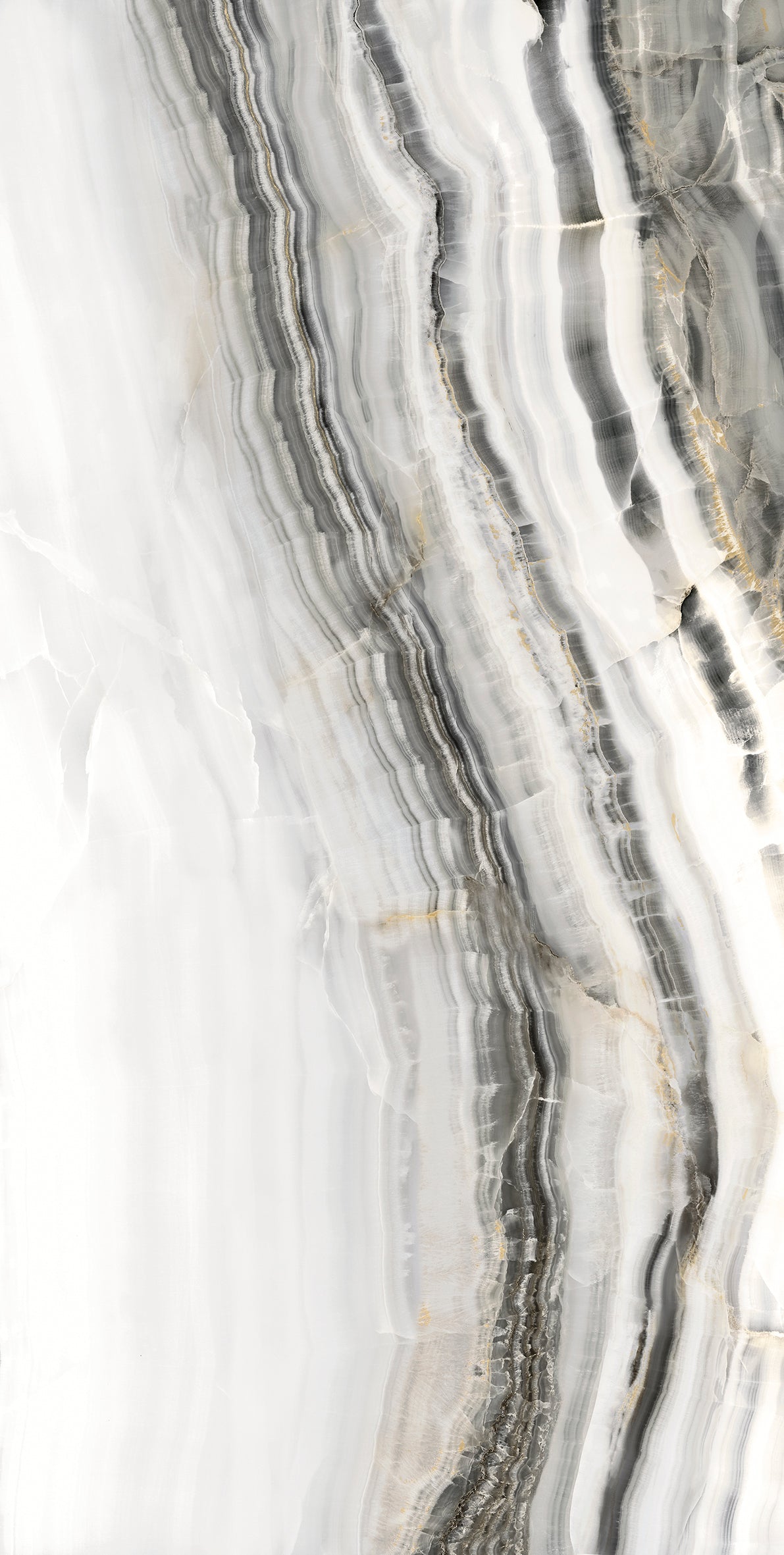 Top Onice Bianco Slab bookmatch