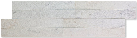 alabaster hammered Interwoven Panel Marble Tile