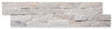 alabaster Ledger Panel Split Face Textured Wall Tile