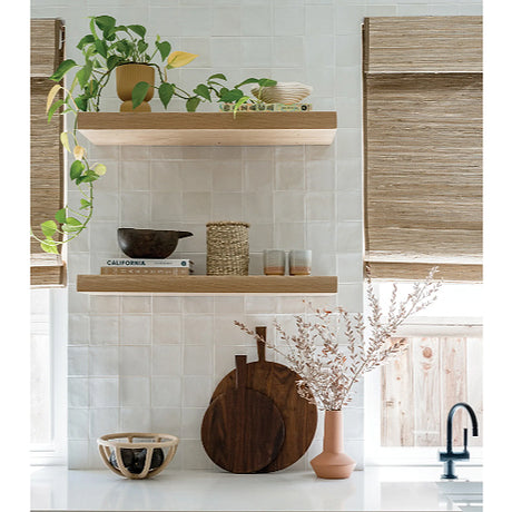 cloe white kitchen tile
