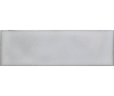 silver matte tile Alchemist Ceramic Field Tile 2x6