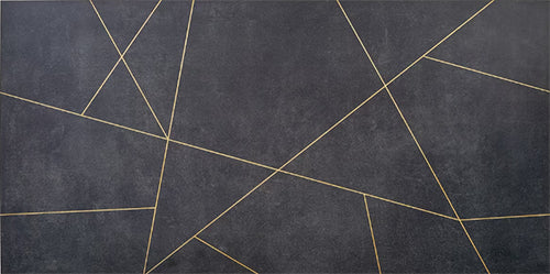 Artscape Ardesia & Gold Line 24x48 tile