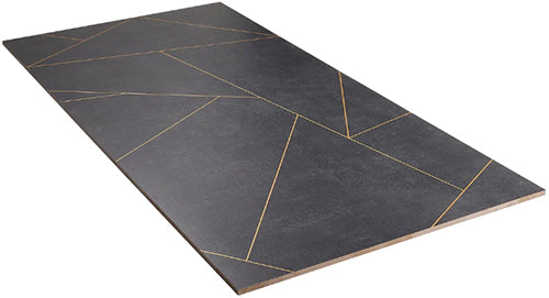 Artscape Ardesia & Gold Line 24x48 floor tile