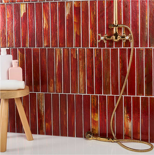 sunset Artemis brick subway tile 2X12