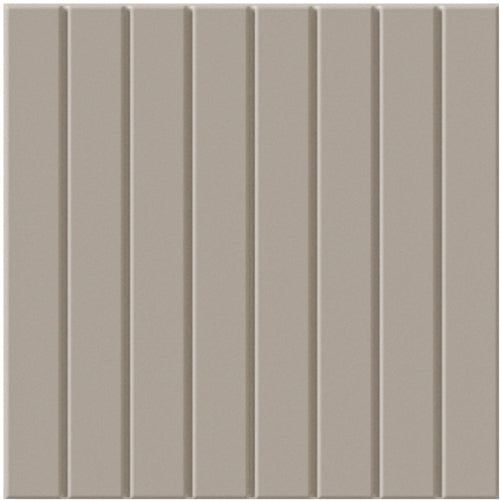 ash Raster Porcelain Tile Fine Lines Matte 6x6