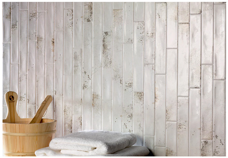 2"x12" Rustico Satin Subway Tile