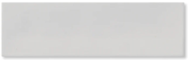 ash white wall tile 3.5"x12" Rectangle Nomad Gloss