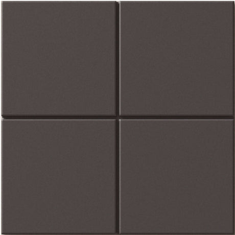 basalt Raster Porcelain Tile Matte 6x6