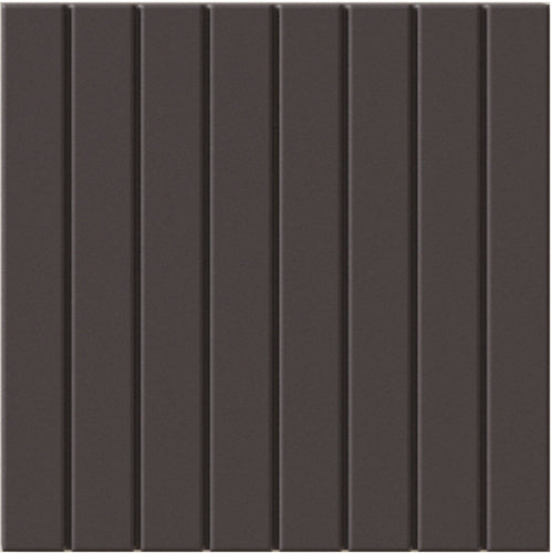 basalt Raster Porcelain Tile Fine Lines Matte 6x6