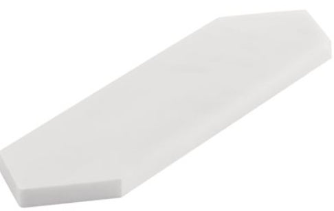 Bianco Dolomite Picket 3x12 floor tile