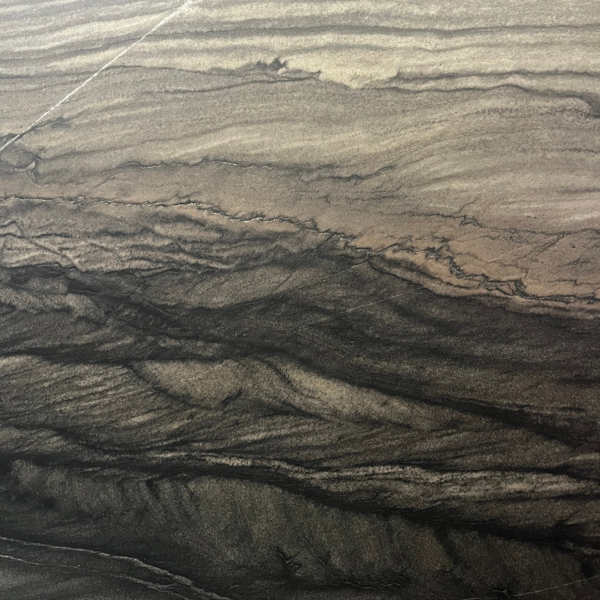 Black Tempest Quartzite Leathered Slab