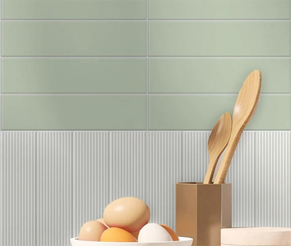 blank canvas wall tiles