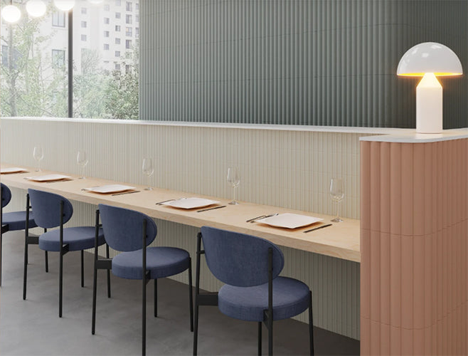 Faces Coast Ceramic Matte Field Tile 2x16