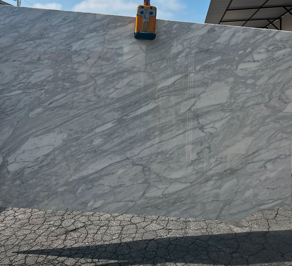 Calacatta Cremo Polished Marble Slab
