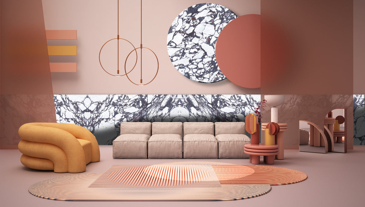 Vagli Viola Slab living room