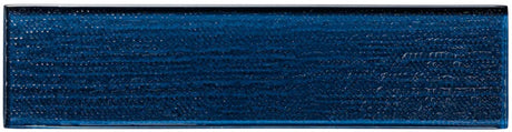 midnight tile 2"x8" cascade glass subway tile