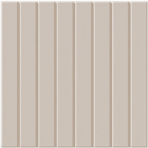 chalk Raster Porcelain Tile Fine Lines Matte 6x6