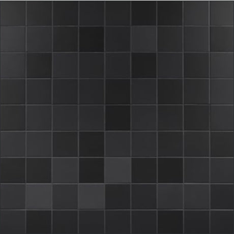 charcoal RUBIK Matte Porcelain Tile 5x5