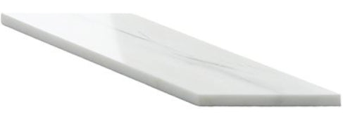 Bianco Dolomite Premium Chevron 3x12 tile