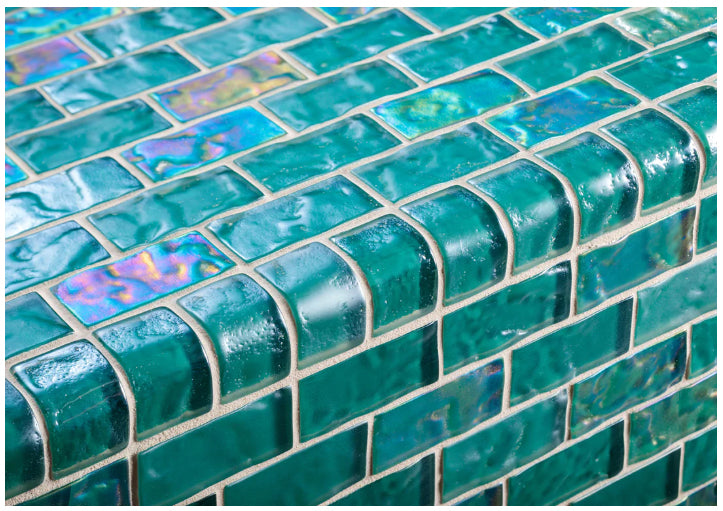 cool tropics V Cap Strip Lava Mosaic Trim Finish