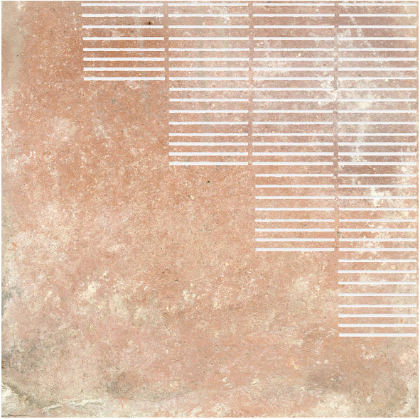 cotto lines Chateau Lines Tile 7x7